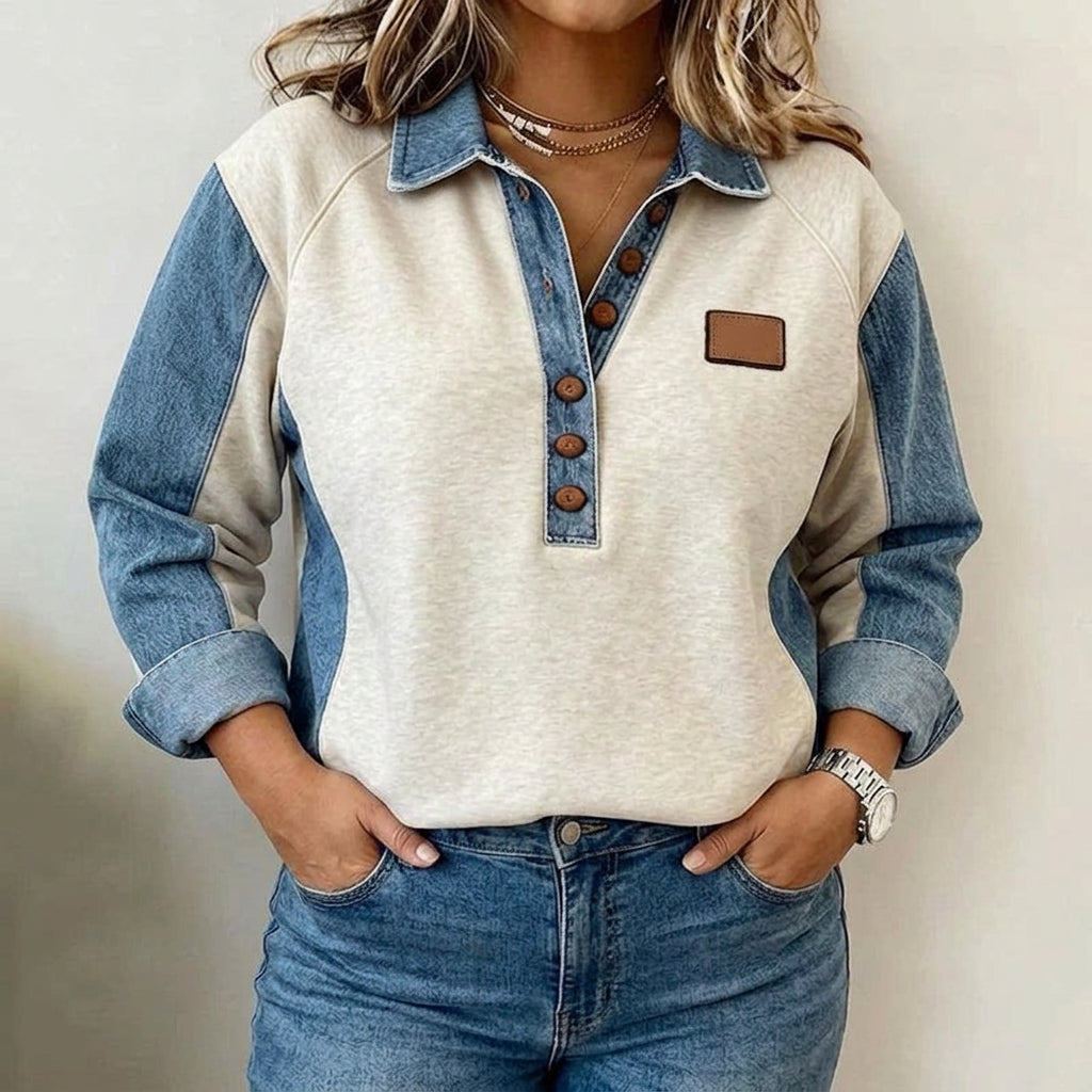 Ava | Sudadera Vintage Casual