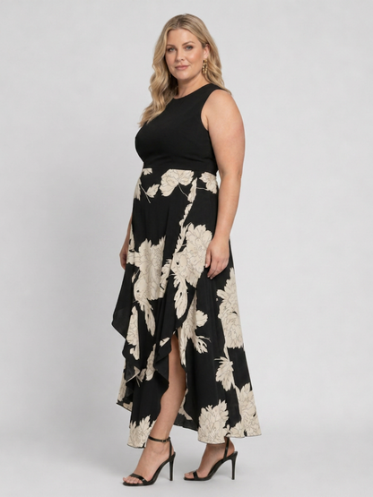 Vestido Midi Floral Klasen