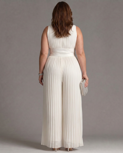 Mono Escote Halter Plisado Zakira