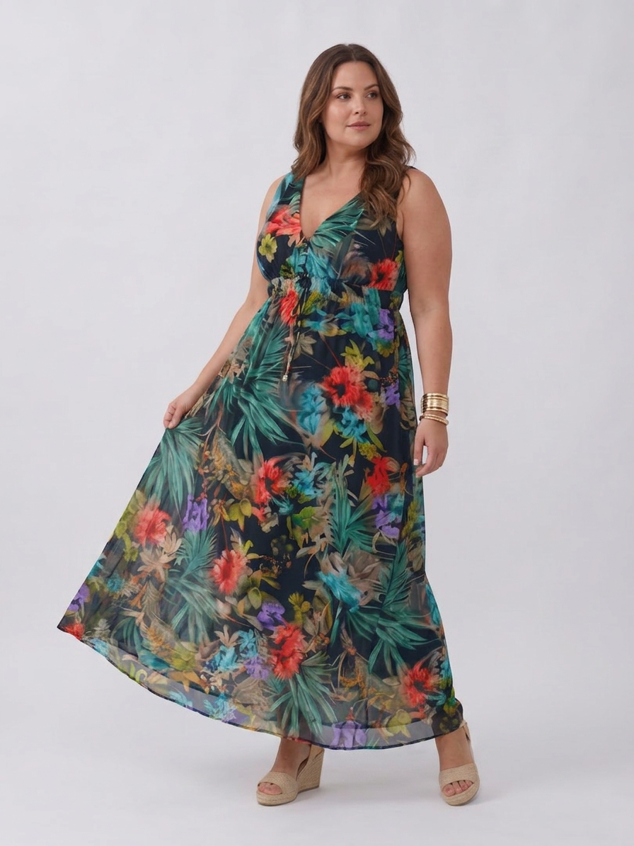Vestido Midi Zake
