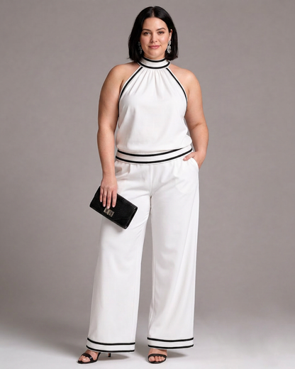 Mono Escote Halter Zephyrine