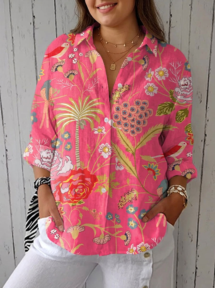 Blusa Tropical Floral Elizabeth