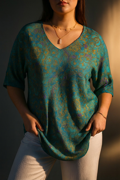 Fabiola | Top de Punto Arte Retro