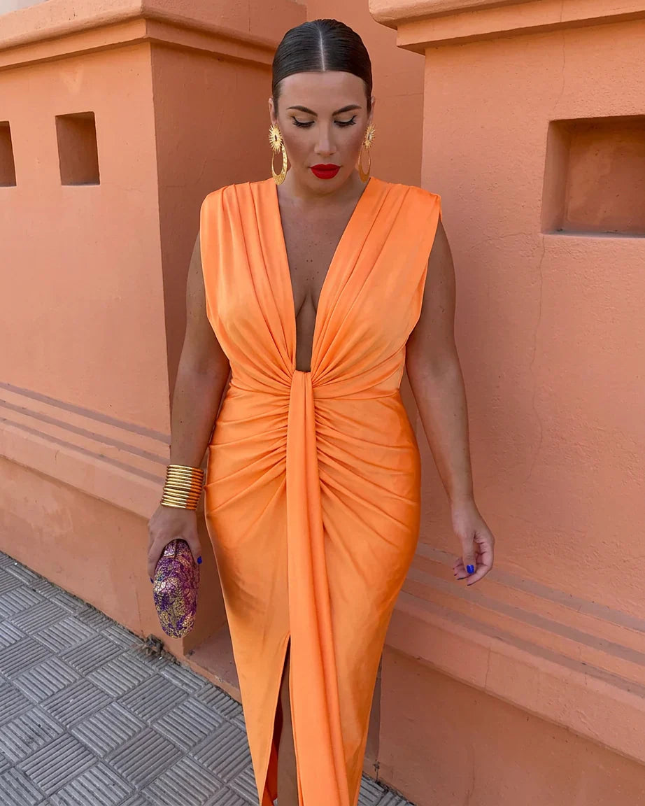 Lily | Vestido Elegante Plisado