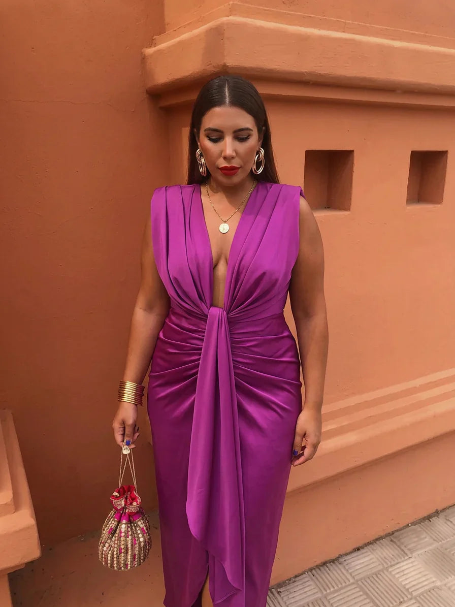 Lily | Vestido Elegante Plisado