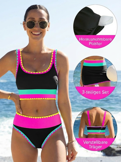 Lucy | Bikini Crop con Efecto Instantáneo