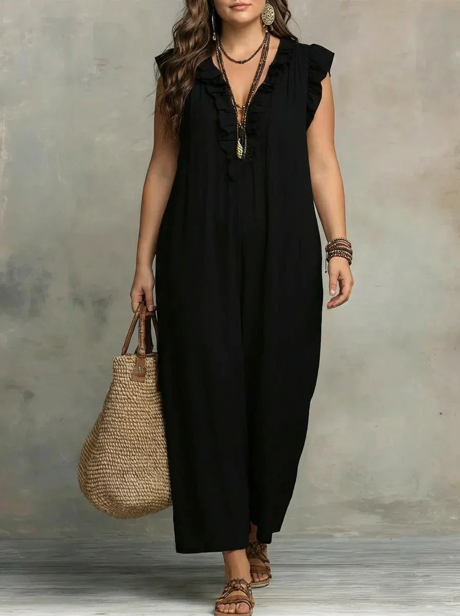 Sienna | Vestido Maxi Boho con Volantes