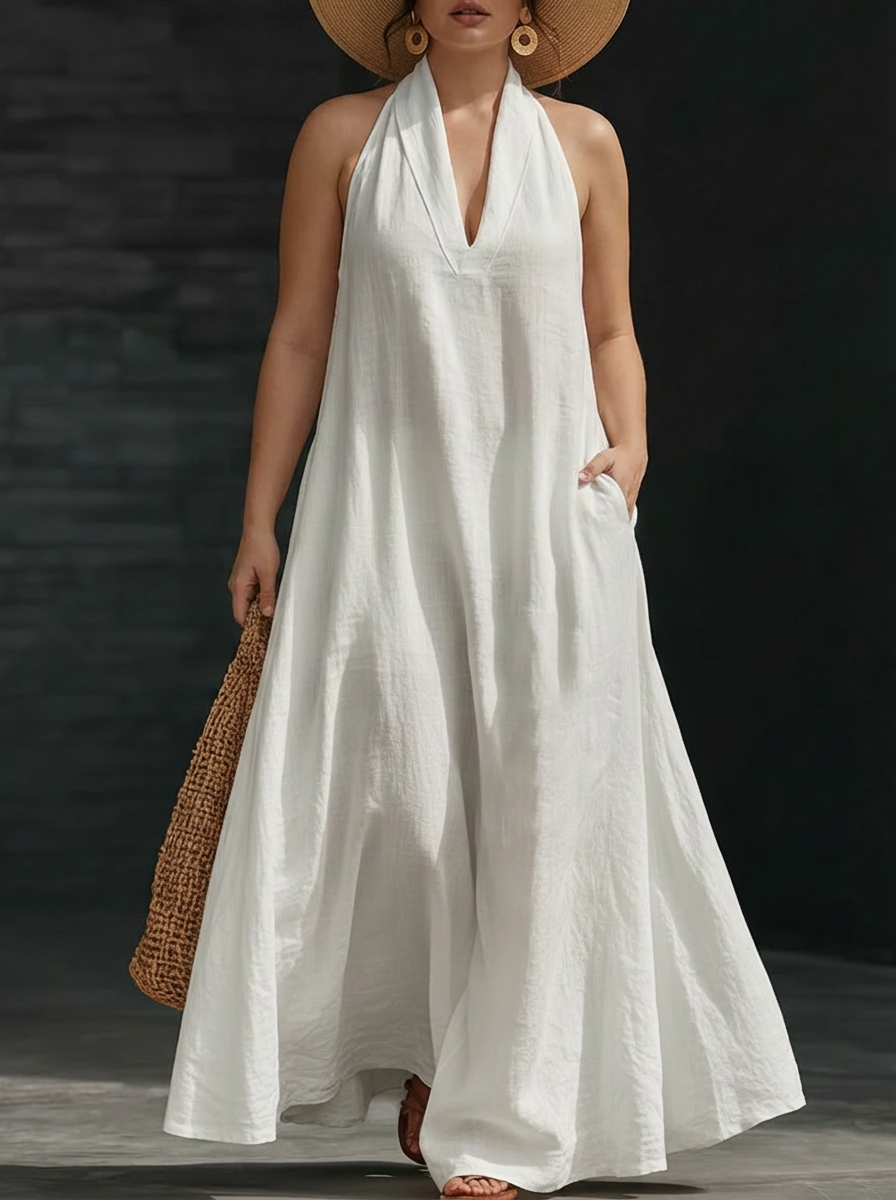 Aveline | Vestido Maxi Halter