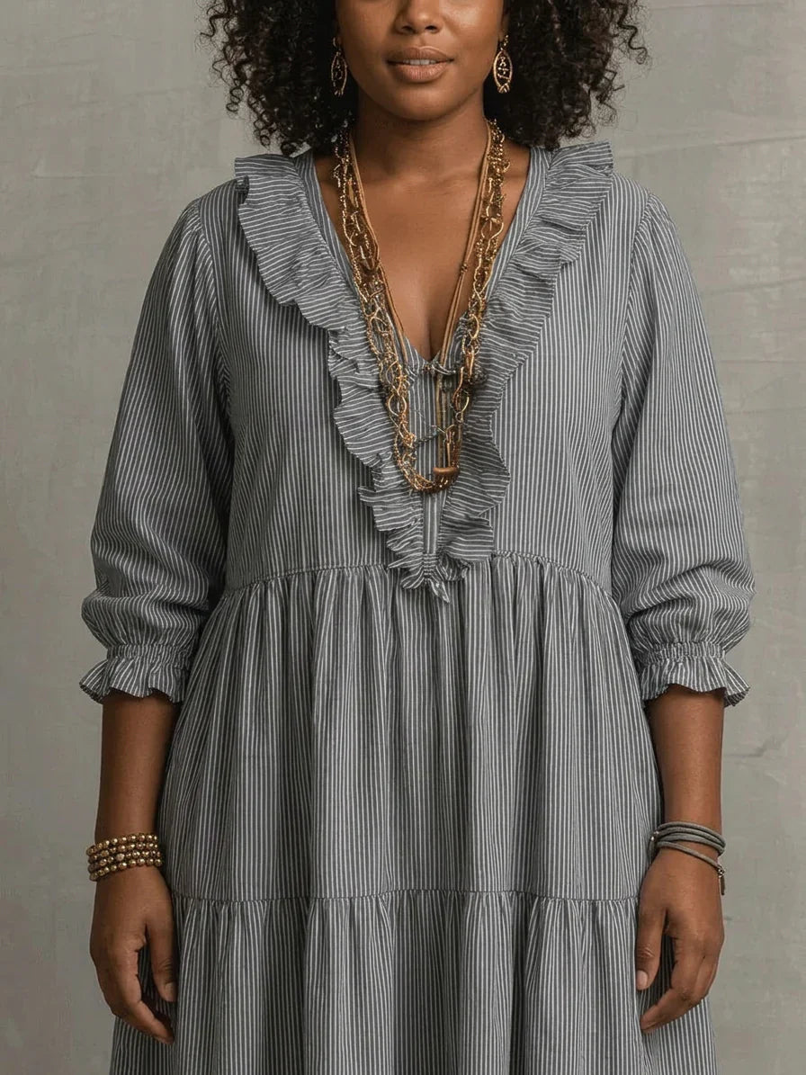 Elowen | Vestido Maxi Boho Manga Larga