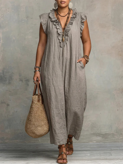 Sienna | Vestido Maxi Boho con Volantes