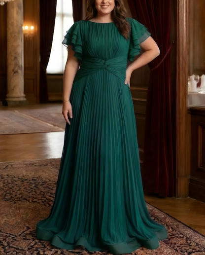Rory | Vestido de Noche Plisado