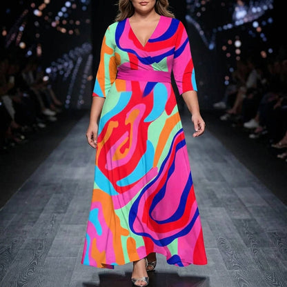 Ysa | Vestido Chic con Estampado Floral